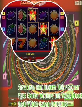 Sizzling hot deluxe free slot